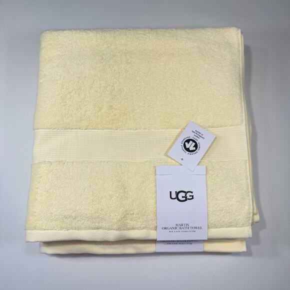 🆕ugg bath towel - new - color butter - more then one available - ugg martis 🆕 - Picture 4 of 4